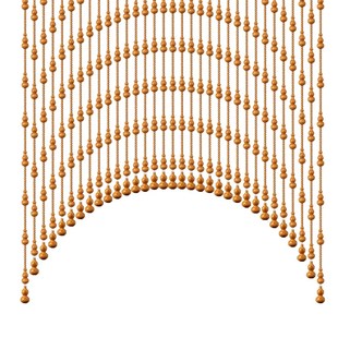桃木葫芦门帘珠帘水晶隔断客厅帘子屏风玄关过道卧室卫生间免打孔