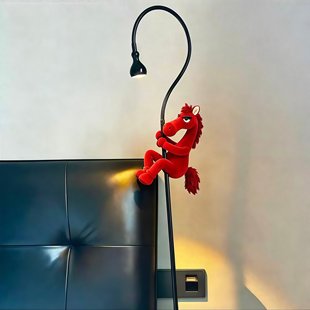 小马挂件吊灯装饰玩偶包挂件门把手保护套2026马年新年装饰吉祥物