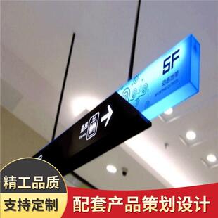 精神堡垒源头厂家 厂家生产医院商场等吊牌 灯箱 卫生间牌 指示牌