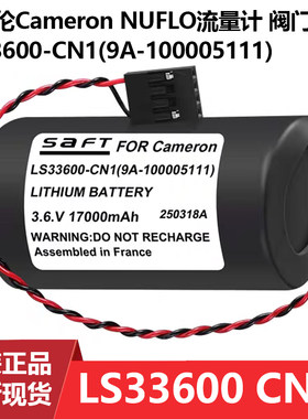 卡麦隆阀门3.6V电池LS33600-CN1