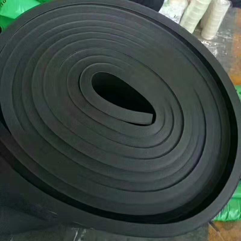 闭孔橡塑板25mm 管道保温施工防火橡塑卷材 防水橡塑海绵板B1级