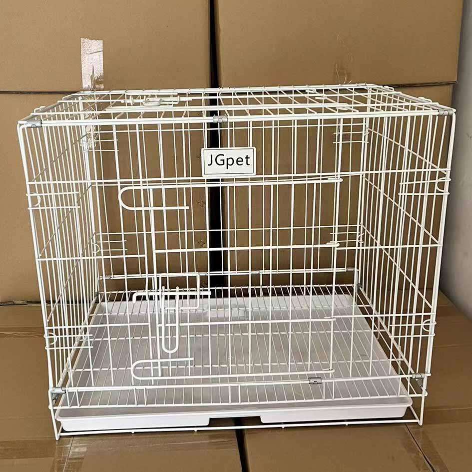 狗笼带厕所折叠室内通用中小型犬狗笼猫笼子泰迪便携宠物笼带托盘