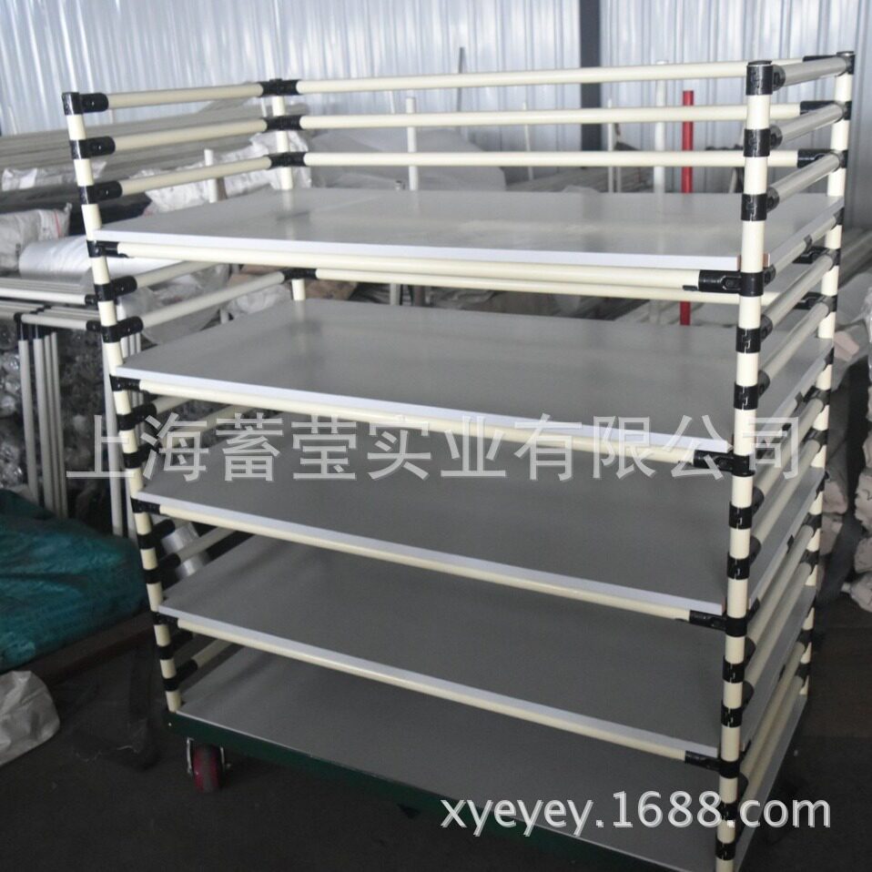 全系列精益管厂家供应工作台推车款式简约使用便捷角铁电焊货架