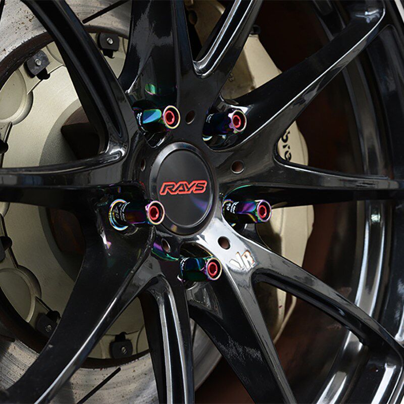 上海吾卡 现货KYO-EI R40 Racing 汽车钢圈轮毂螺丝螺母螺帽
