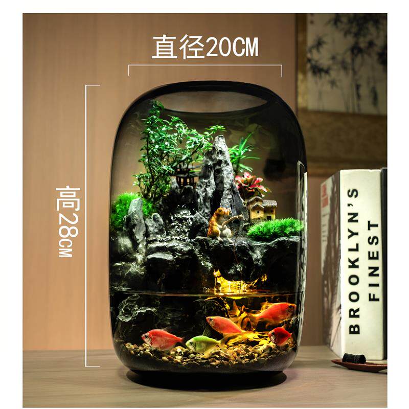 生态苔藓微景观水培植物瓶创意摆件礼物小鱼缸diy办公室桌面客厅