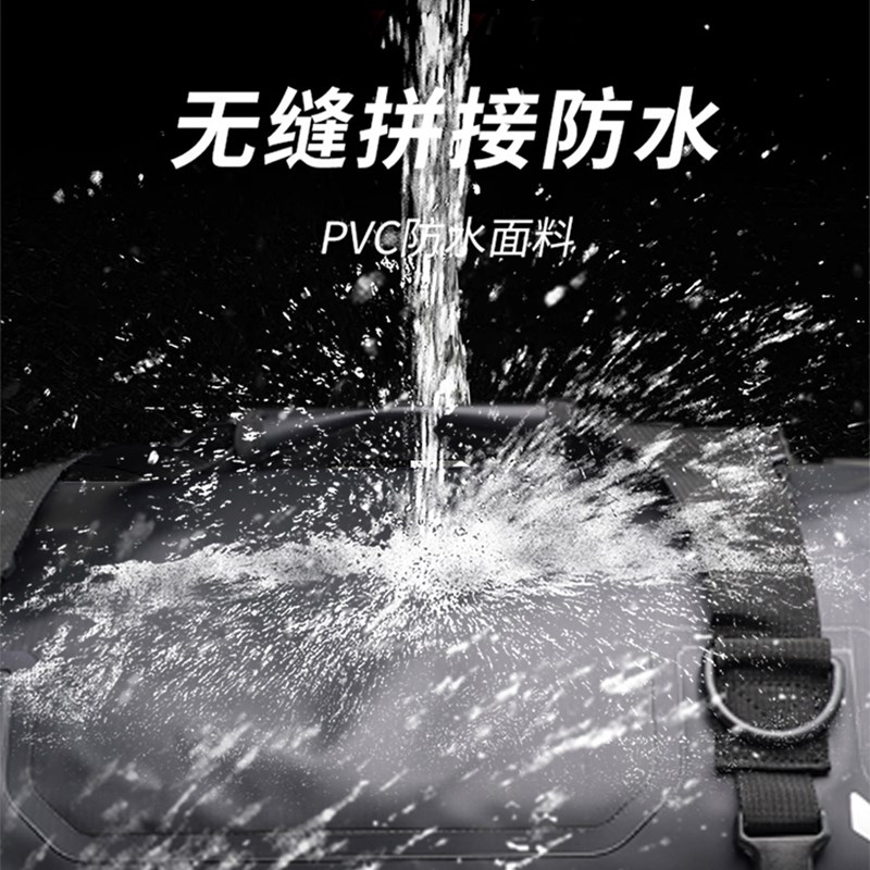 2024新款摩托车防水包边包摩旅骑行快拆耐磨货架包踏板车车驮包
