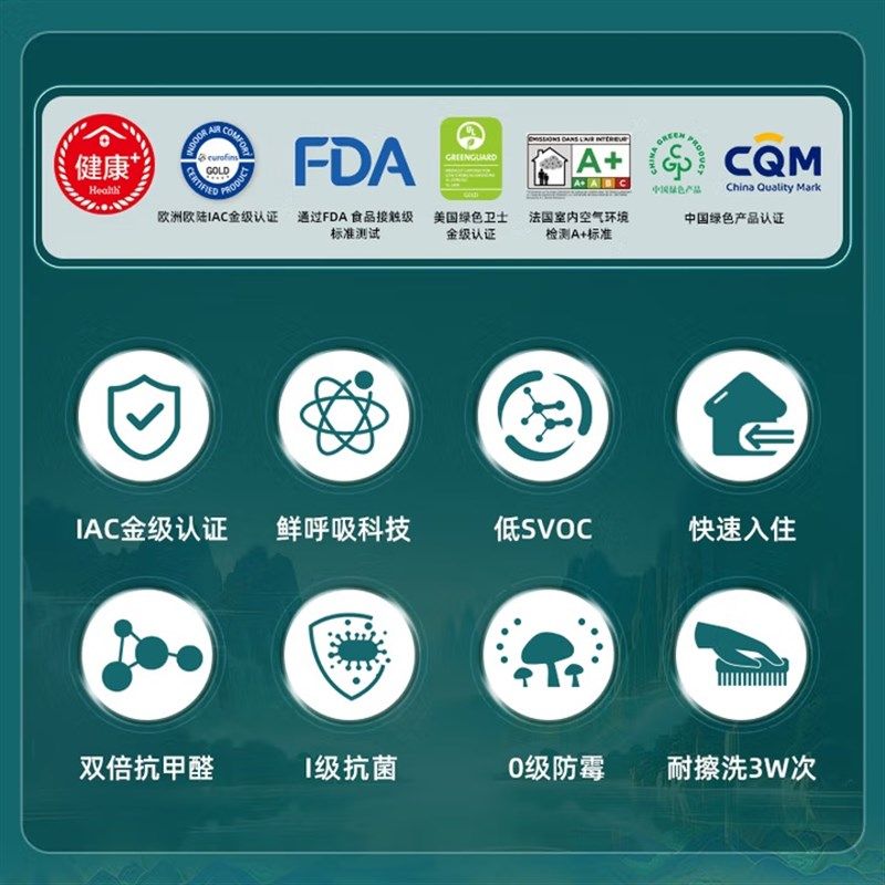 三棵树鲜呼吸墙面漆内墙乳胶漆墙漆室内家用自刷白色涂料内墙漆