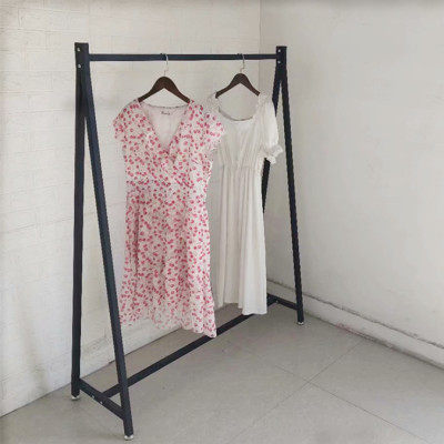 特价欧式服装店衣架展示架落地式铁艺货架男女装挂衣服架子婚纱架