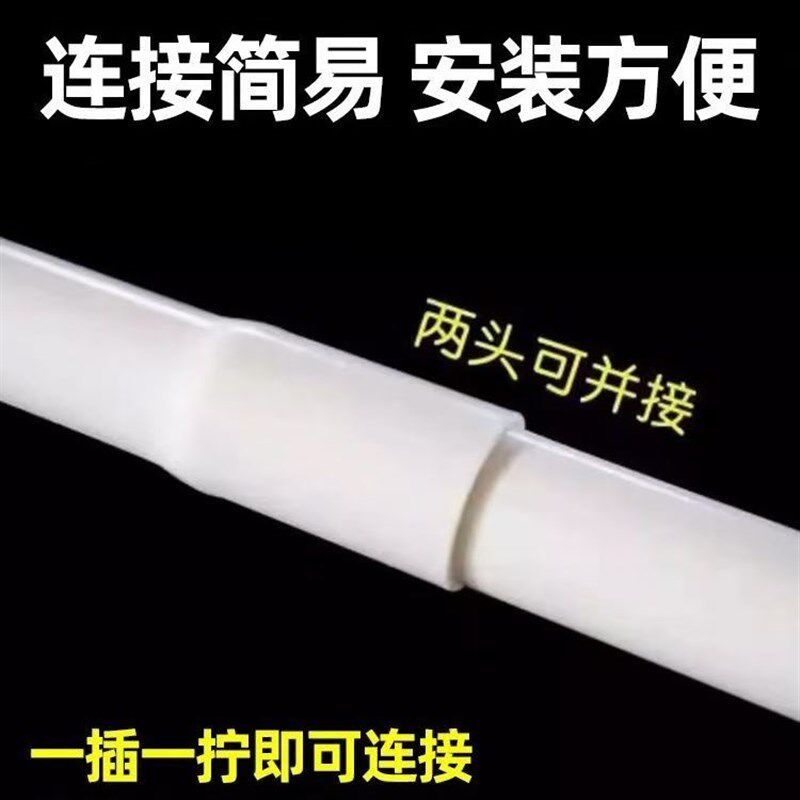 中财pvc中央空调冷凝水管25mm32mm空调PVC冷凝水管 承插管口配件