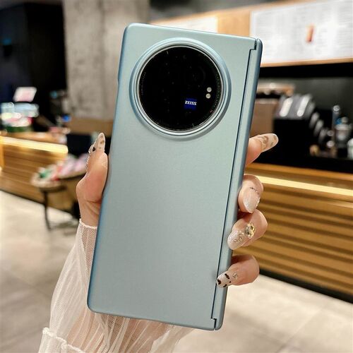 Vivox折叠式手机壳X-Foldable3Pro适用于纯彩色简单商务中轴线磁