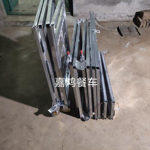折叠摆摊小推车卤菜夜市熟食地摊车移动商用摆摊小吃车多功能餐车