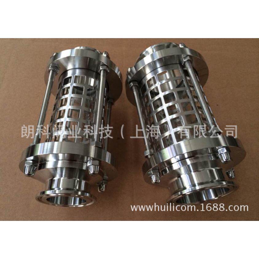 不锈钢快装管道视镜带防护网保护套视镜1925385176