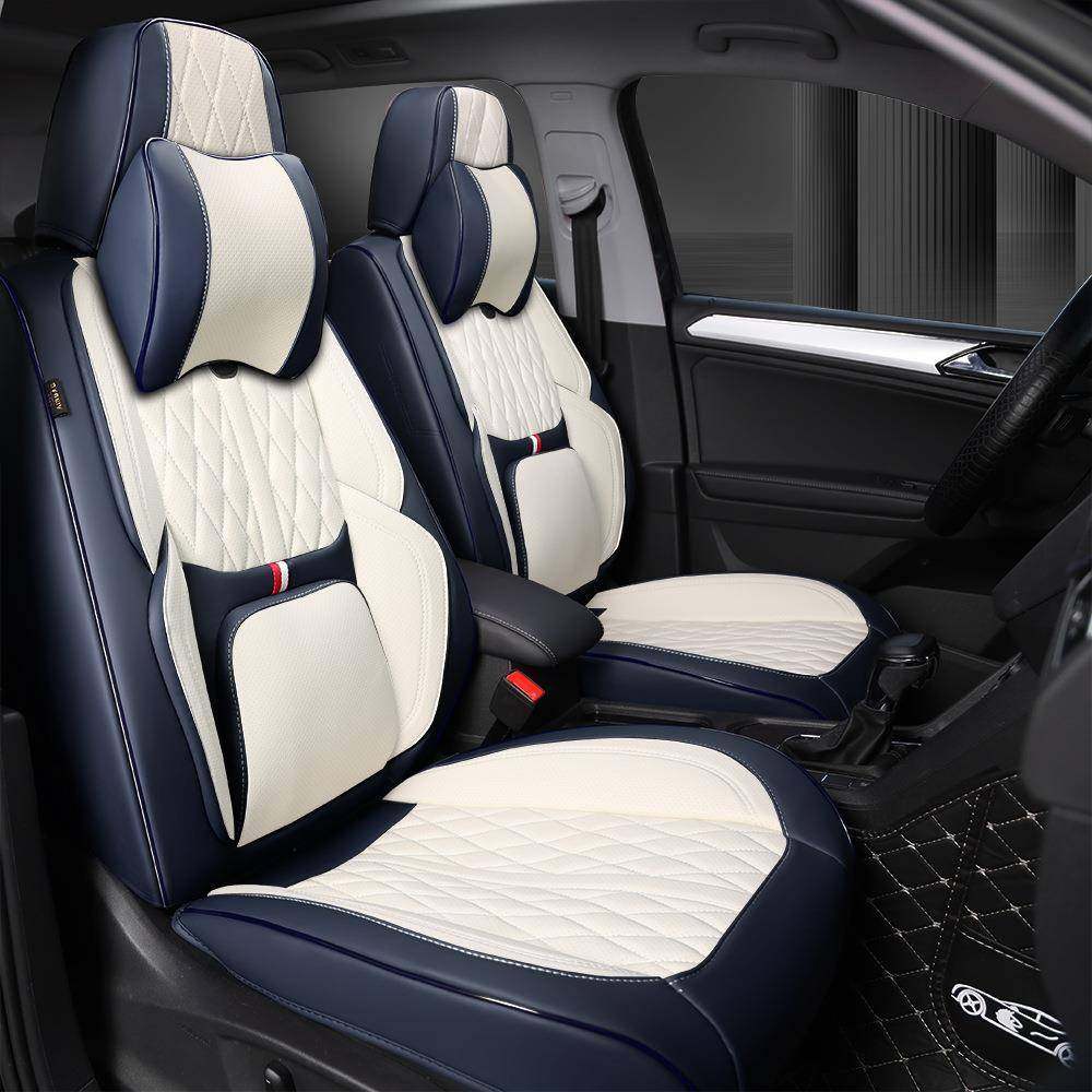 纳帕全皮汽车坐垫四季通用腰靠款全包围五座坐垫座套