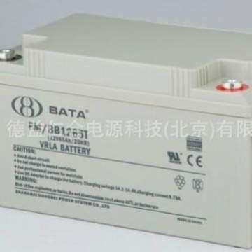 BATA鸿贝FM/BB1265T/12V65AH 鸿贝蓄电池