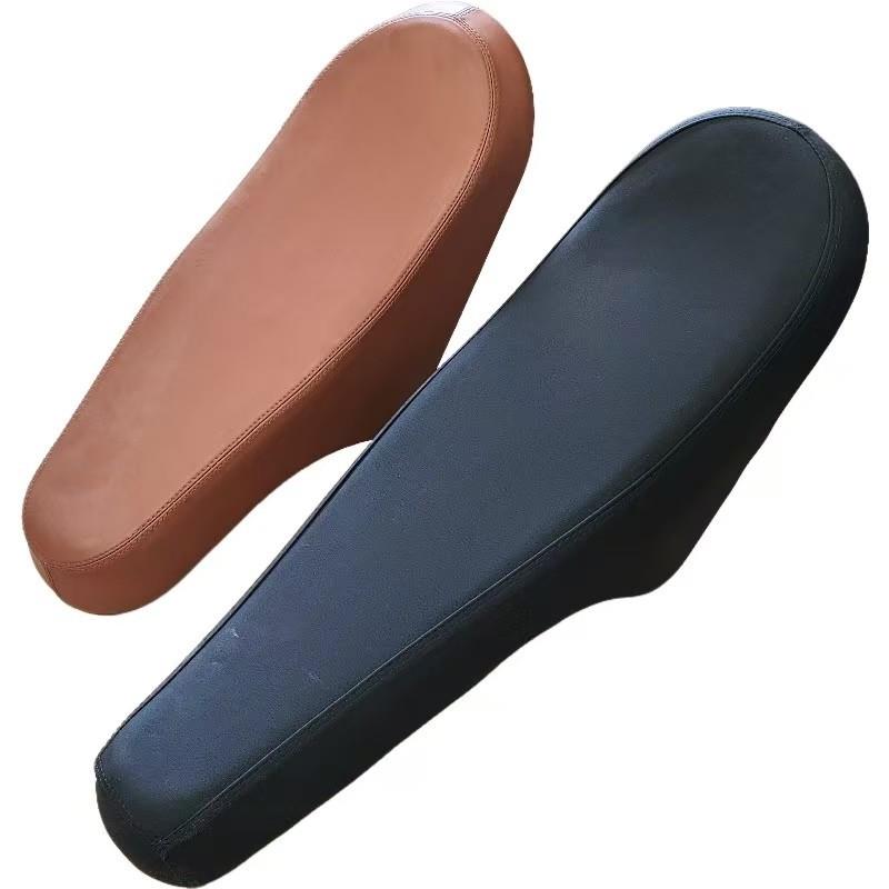 电动自行车坐垫大三角加厚防滑通用复古车宽胎雪地车鞍座直销