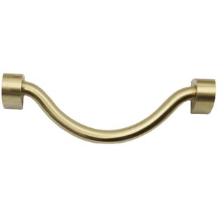 新中式纯铜横款阅梨铜拉手实木古典家具配件榻榻米抽屉全铜把手