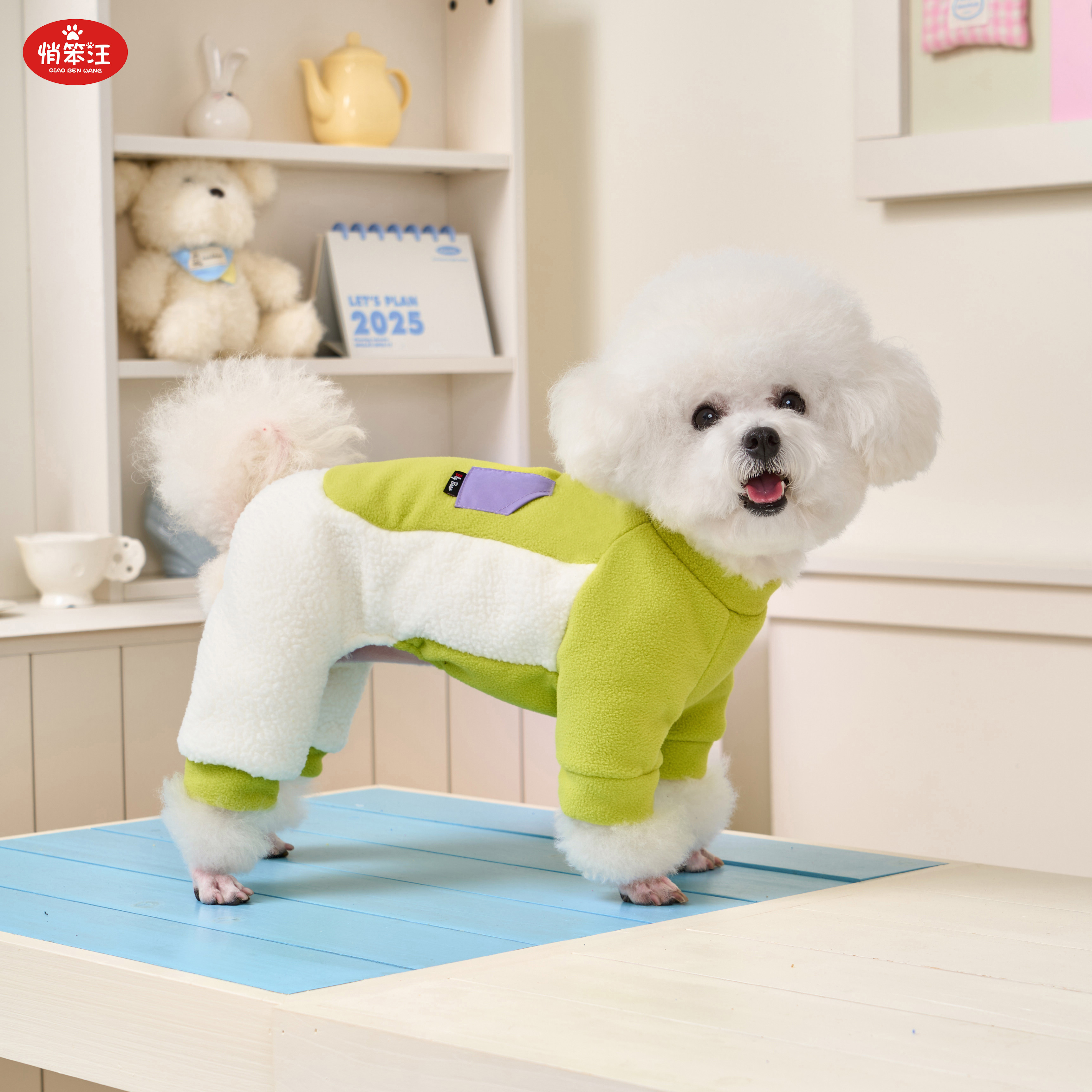 新款狗狗衣服秋冬季泰迪比熊绒衣