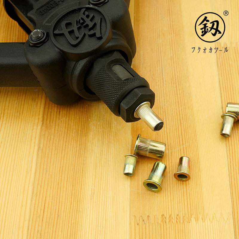 福冈釰牌工业自动铆螺母枪16寸螺母拉铆枪手动拉铆铆螺帽FO-6004D