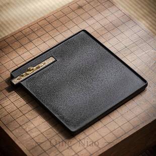 贴金干 折扣价 高端乌金石茶盘家用中式 轻奢现代茶具托盘嵌入式