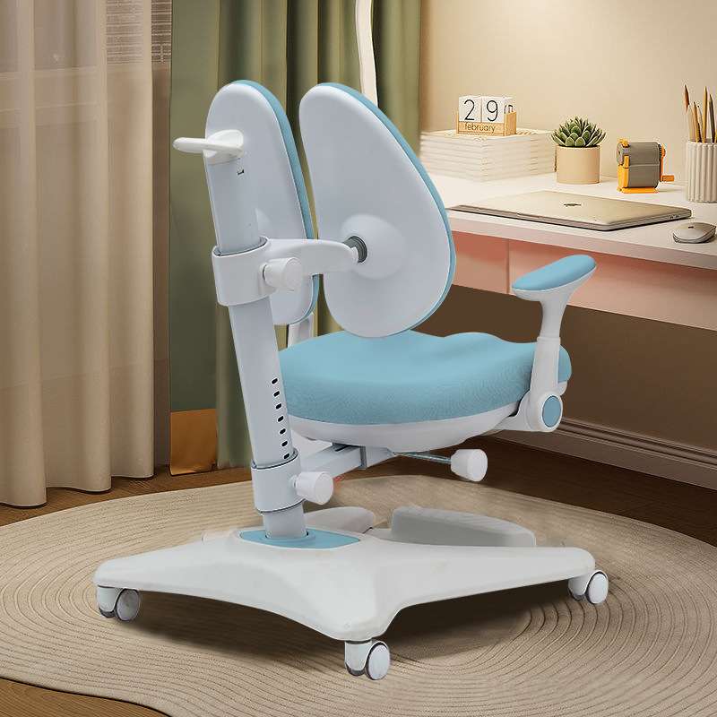 儿童学习桌椅套装6-12岁可升降无甲醛实木写字桌儿童书桌椅子一套