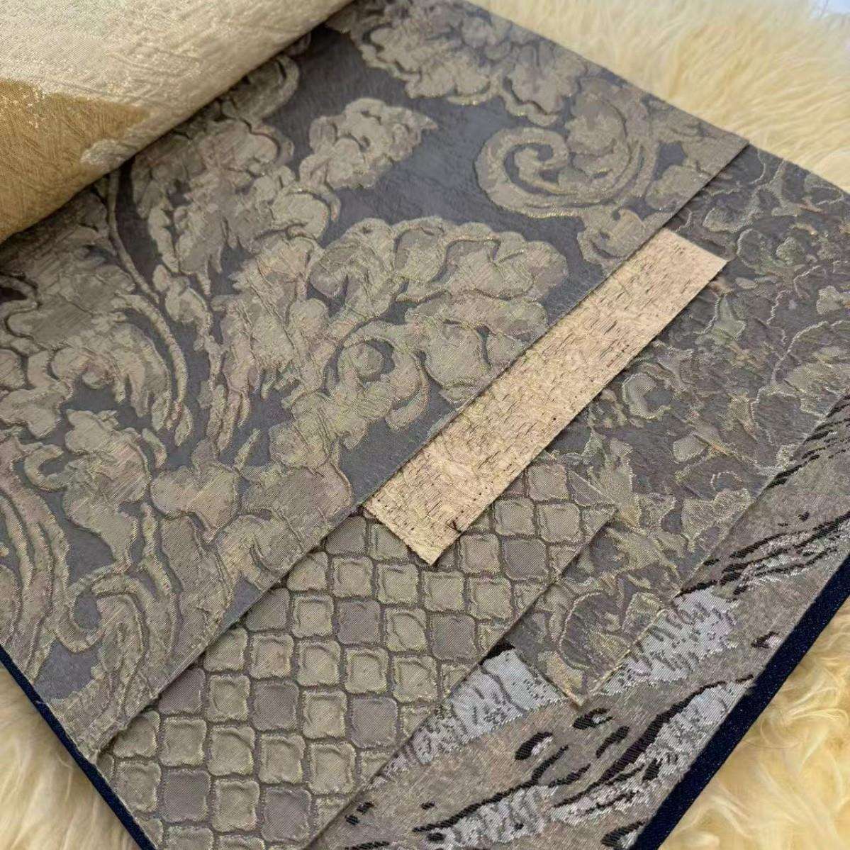 高档设计师窗帘版本高精密提花面料版本窗帘沙发抱枕面料版本