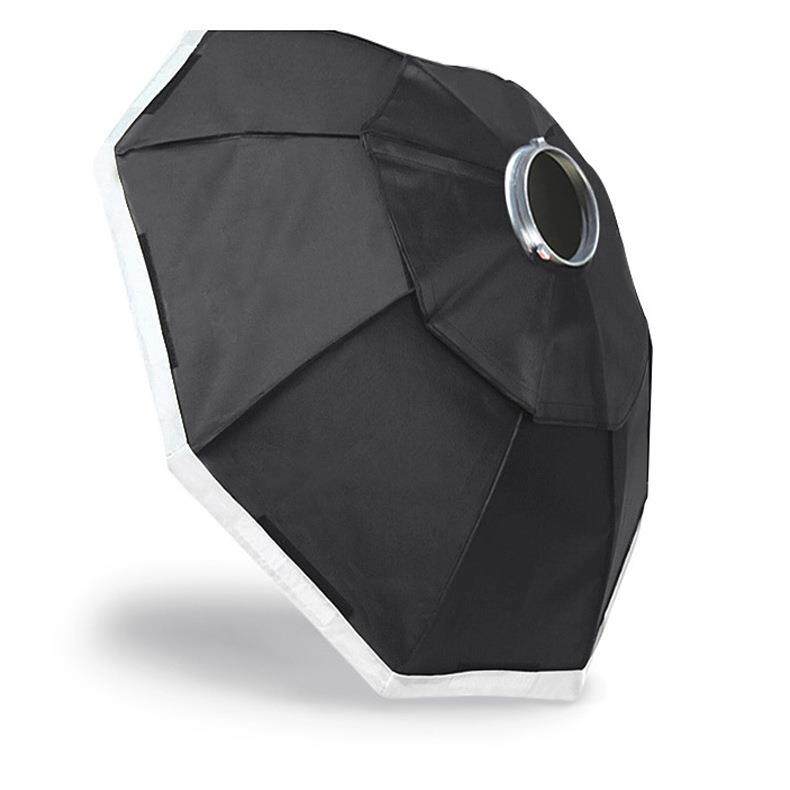 摄影柔光箱120CM八角柔光闪光灯配件摄影棚灯具套装灯箱跨境