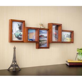 欧美风格实木相框照片墙简约创意连体挂墙家用装饰相框架厂家直销