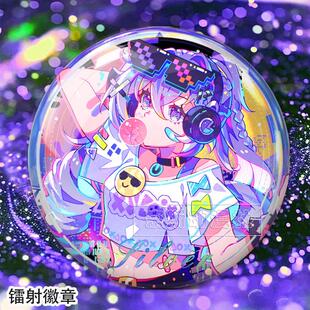 银狼乱破崩铁星铁游戏周边谷子双闪徽章吧唧胸针摆件痛包挂件物料