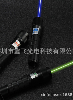 齐影新款防水绿光532nm光束激光手电蓝色红光手电红外线潜水专用