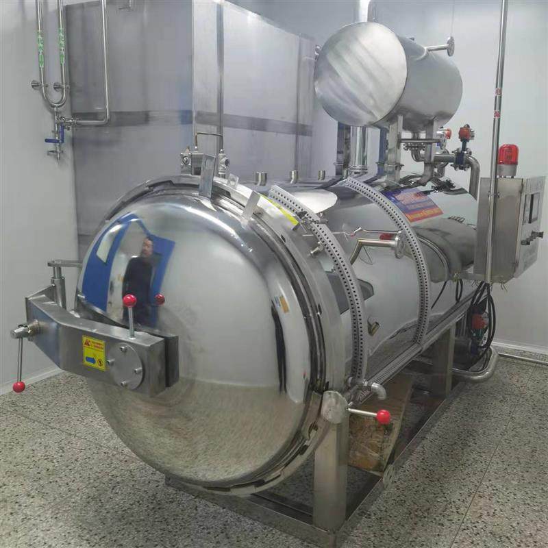 玉米粽子熟食高温杀菌锅 麻辣鱼牛肉灭菌设备 鸭蛋蒸煮出油杀菌锅