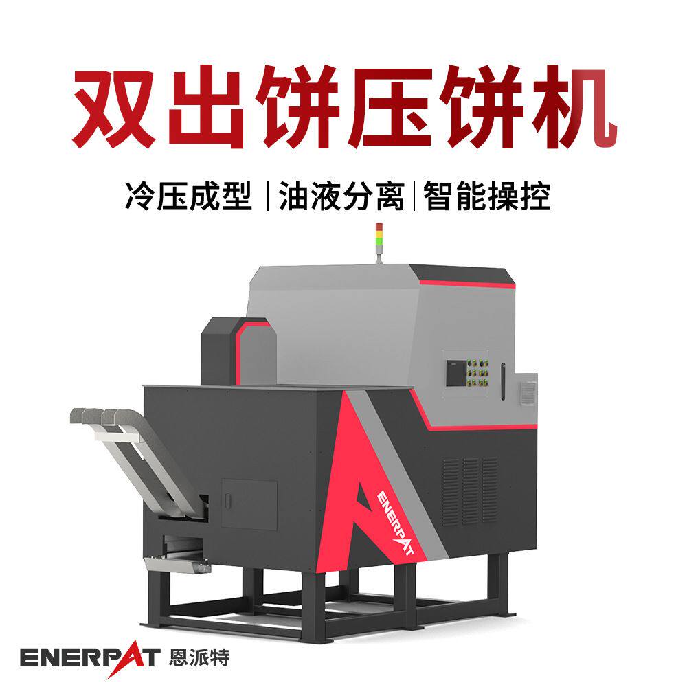 恩派特双出饼铁屑压块机 环保需求适配 汽车配件制造业 英国技术