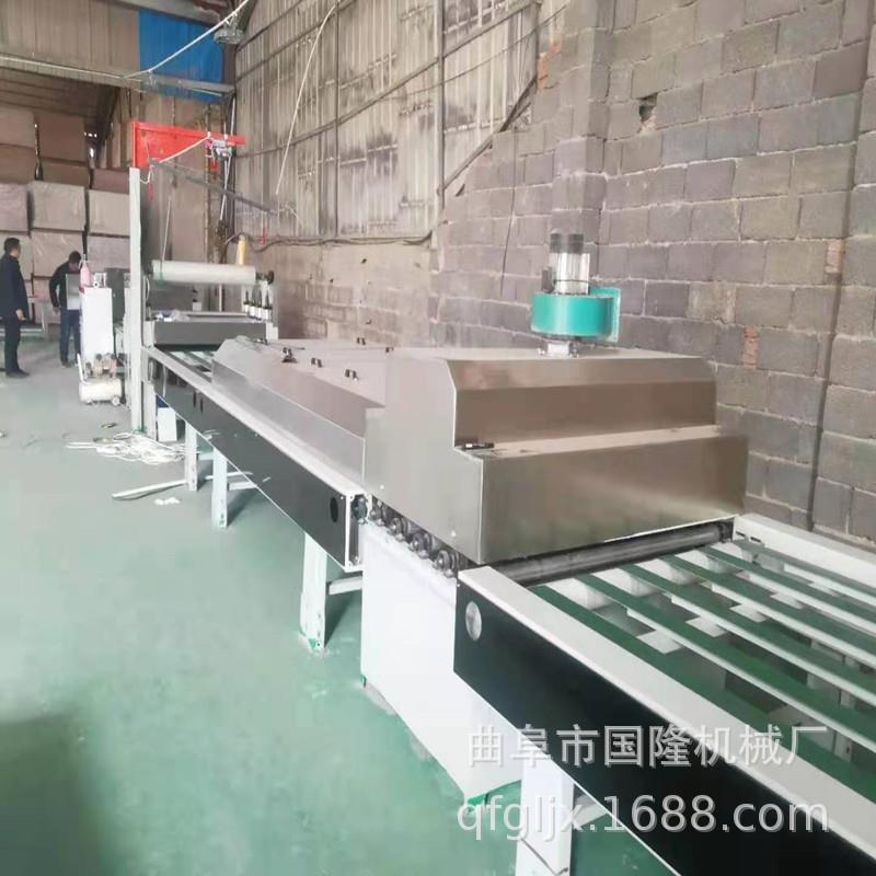 木饰面竹木纤维板PVC贴膜机 免漆板PET高光膜贴纸机 雪弗板贴面机