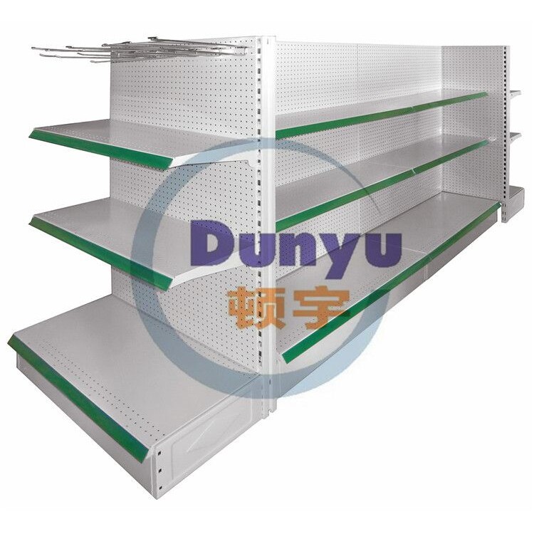 【上海仓储货架生产厂家】冲孔背板超市货架