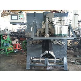 立式桶钩打扣机 半自动金属线材折弯机 小型水桶提手弯钩成型机