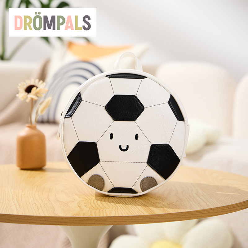 DROMPALS德仑帕司 儿童背包幼儿园书包潮娃必备设计师品牌-足球