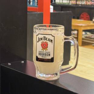 三得利Suntory白占边金宾嗨棒杯日料居酒屋烤肉店杯扎啤杯啤酒杯