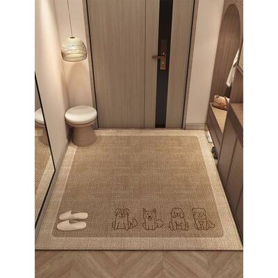 进门地垫2025新款入户可擦免洗门垫高级感可裁剪脚垫大门口玄关垫