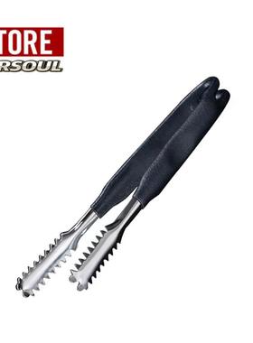 BARSOUL国际优质不锈钢防滑冰块夹冰粒夹冰钳锯齿状多用夹