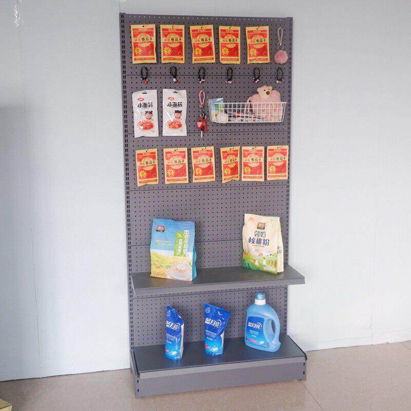 穿孔板货架孔板手机壳挂钩展示架玩具小饰品袜子五金工具储物架