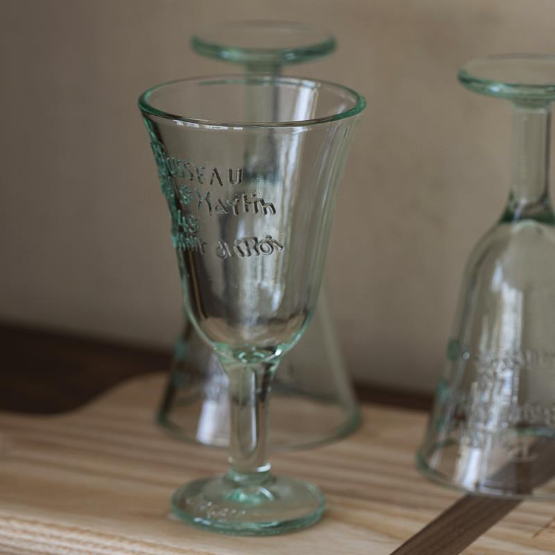【厌式房间】H杯 小众设计高脚杯红酒鸡尾酒复古酒杯玻璃冷饮杯