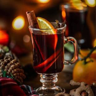 酒吧启航热红酒杯热饮杯带把酒杯爱尔兰咖啡杯热托蒂酒杯无铅玻璃