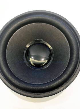 4R10W 3寸4欧10瓦 直径7.7cm圆形黑帽 77MM 音响喇叭 扬声器 单个