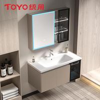 TOYO統(tǒng)用簡(jiǎn)約現(xiàn)代浴室柜組合現(xiàn)代衛(wèi)生間陶瓷一體洗手盆洗漱洗臉盆