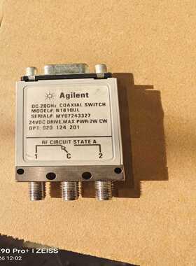 安捷伦n1810ul DC-20GHz 图，联系【侨报商行】