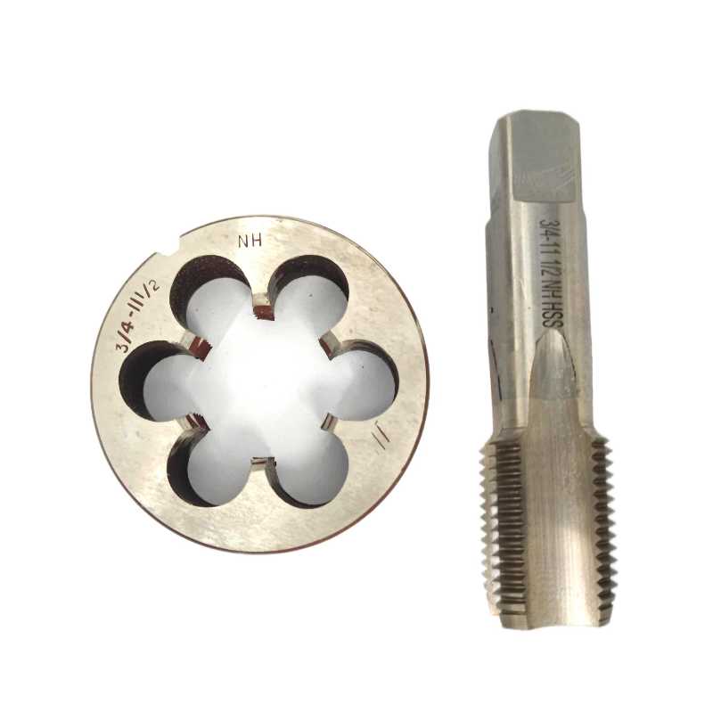 美制消防软管接头专用板牙NH3/4-11.5 优质 机用丝锥 圆板牙