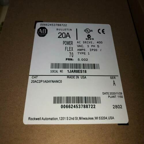 AB变频器 20AC2P1A0AYNANC0 20ad2p1~询价
