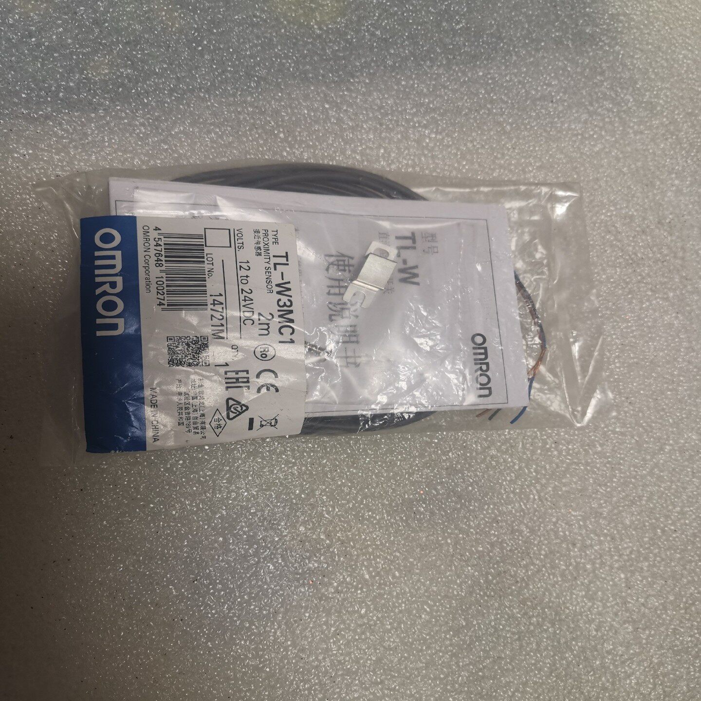 接近开关，型号：TL-W3MC1，一个库存。询价