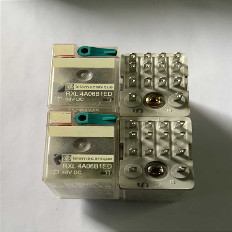 原装耐德继电器 RXL 4A06B1ED DC48V RXM4AB1ED 14脚电梯专用