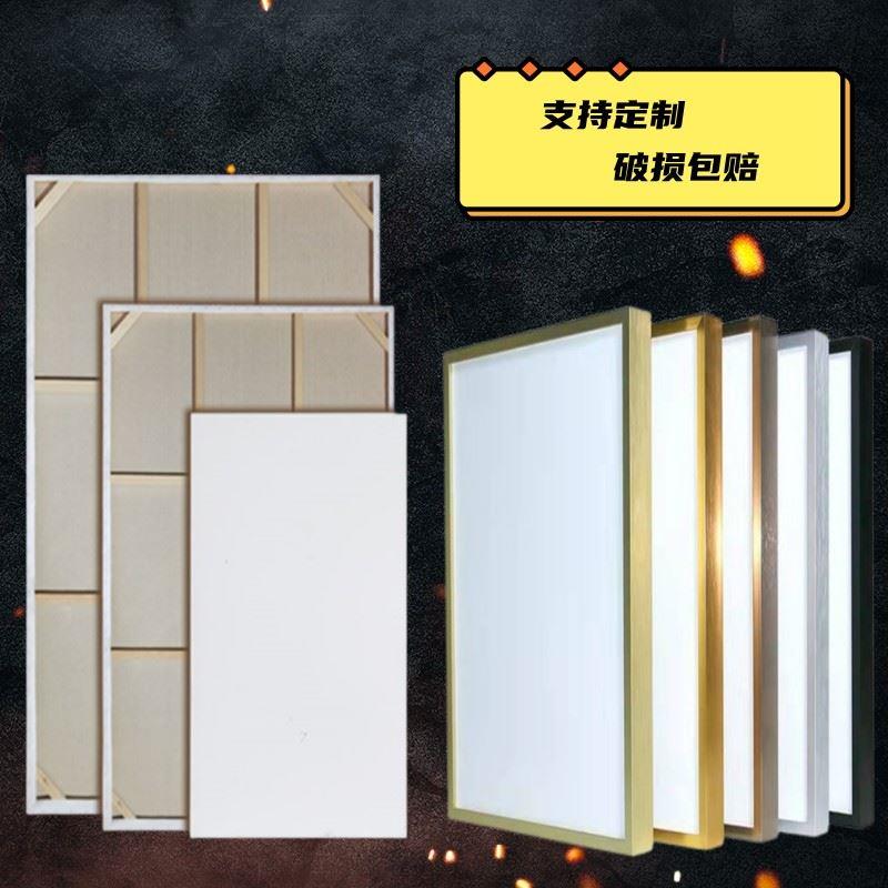 油画框定制批发超大尺寸亚麻进口雨露麻油画板丙烯油画框木框