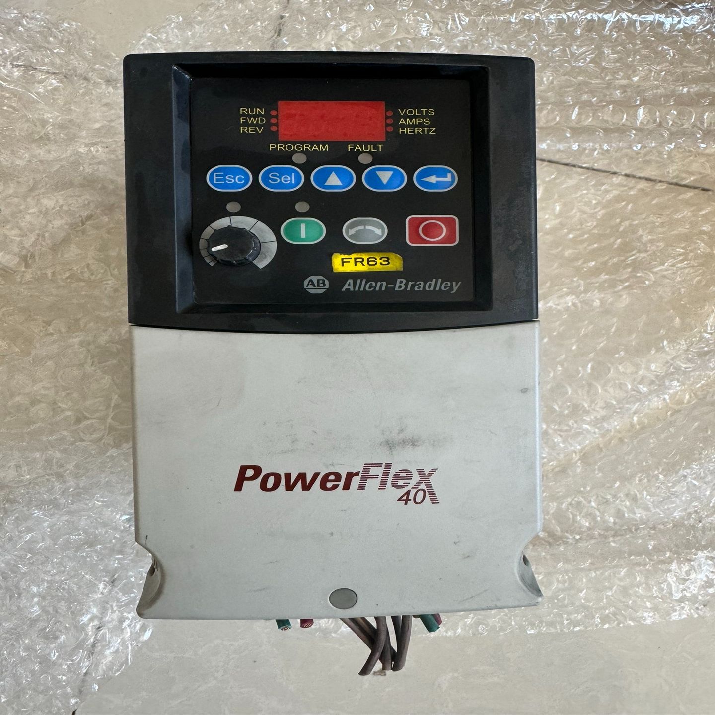 AB罗克韦尔变频器 22B-D6P0N104 成色如图 [浩蓉商户]